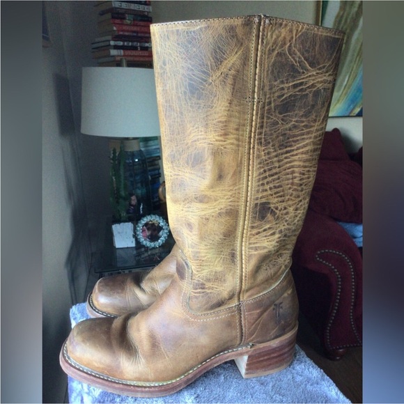 Frye campus 14L boots dark brown - Picture 2 of 15